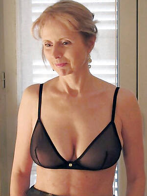 mature dispirited lingerie a torch for porn