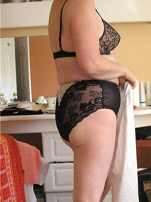 gung-ho mature old lady see thru