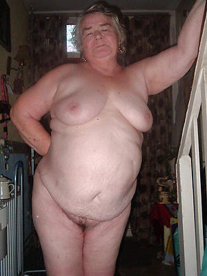 homemade morose naked grandma stripped