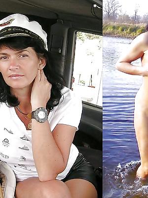 unsightly adult dressed undressed