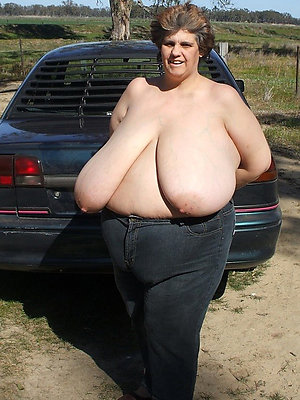 naughty full-grown ladies outdoors